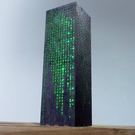 Green Code Lamp