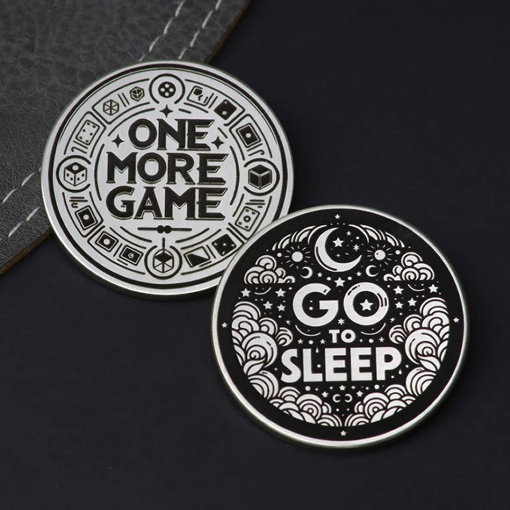 Flip Coin – One More Game vs. Go to Sleep